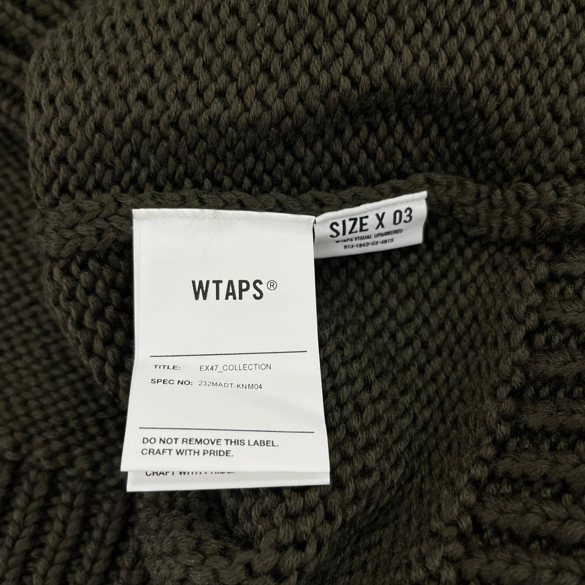 ニット CREW NECK 01 SWEATER 232MADT-KNM04 (3)