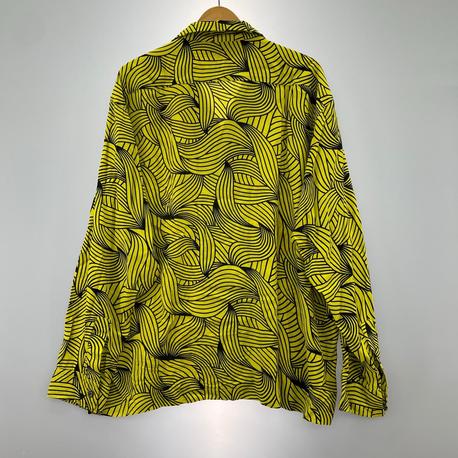 長袖シャツ BANANA RAYON SHIRT イエロー
