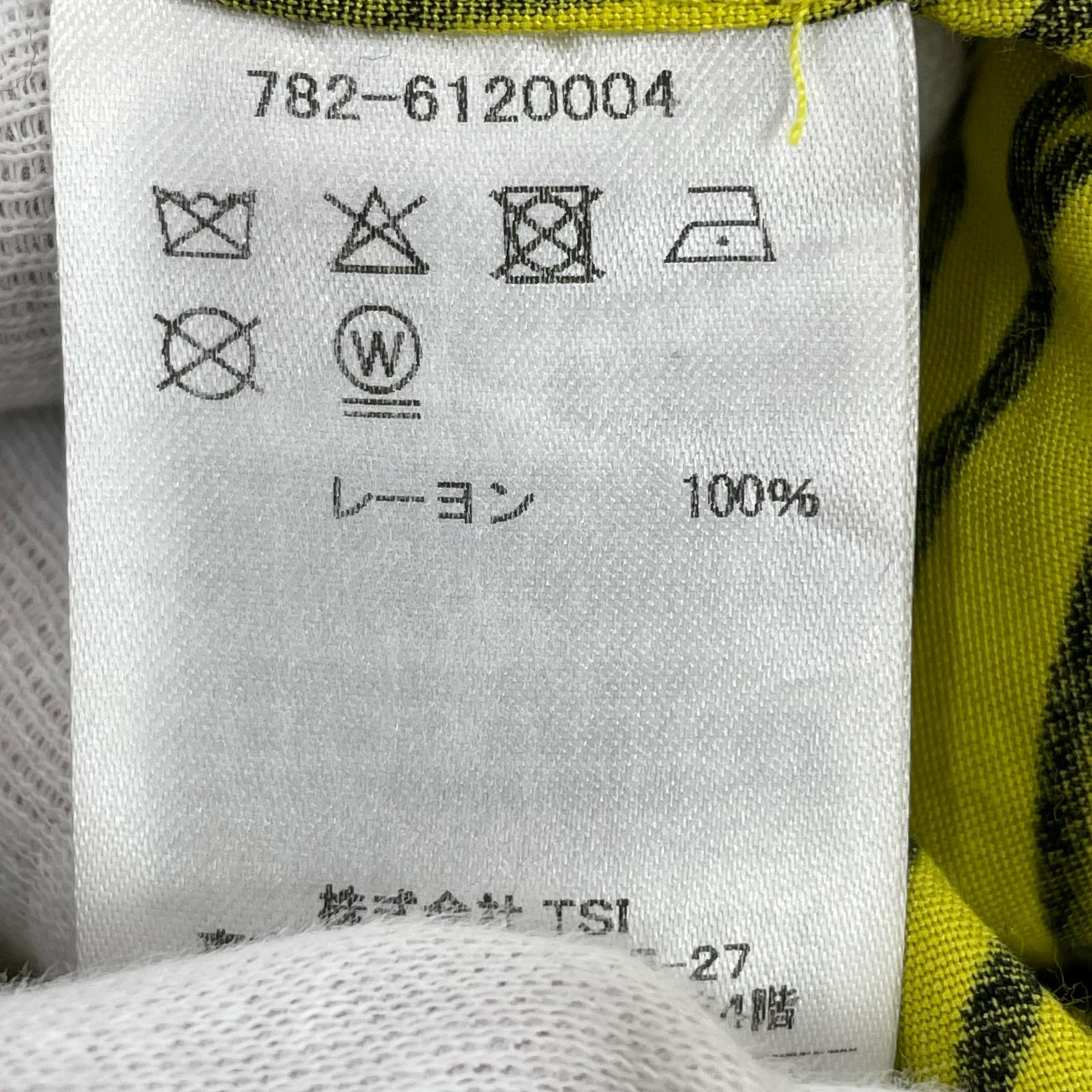 長袖シャツ BANANA RAYON SHIRT イエロー