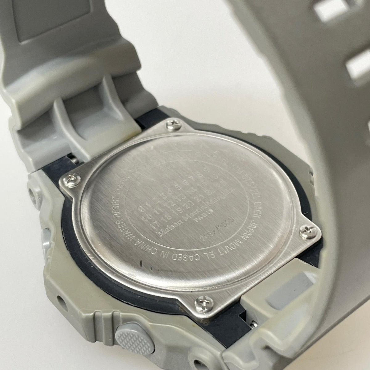 腕時計 x CASIO 30周年記念 コラボモデル シルバー