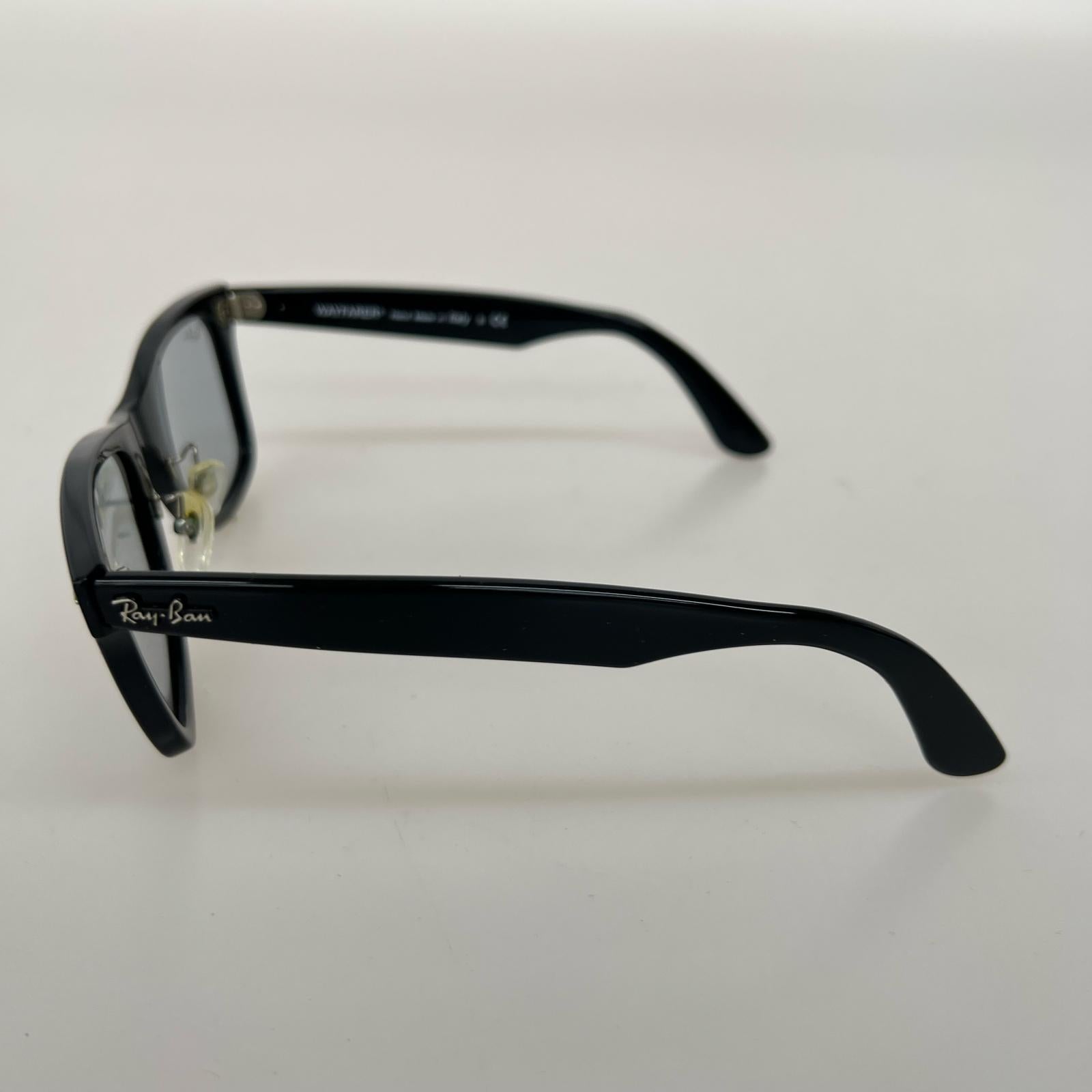 その他アクセサリー WAYFARER RB2140-F 601/R5 ライトグレー 鼻当てカスタム ブラック
