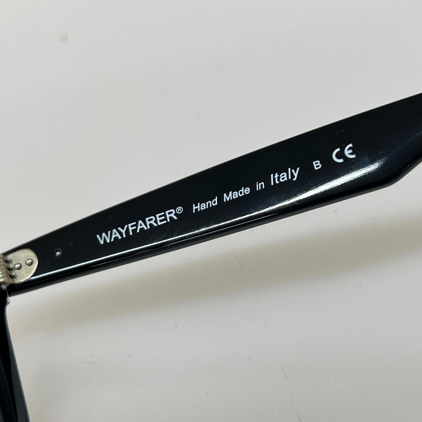 その他アクセサリー WAYFARER RB2140-F 601/R5 ライトグレー 鼻当てカスタム ブラック
