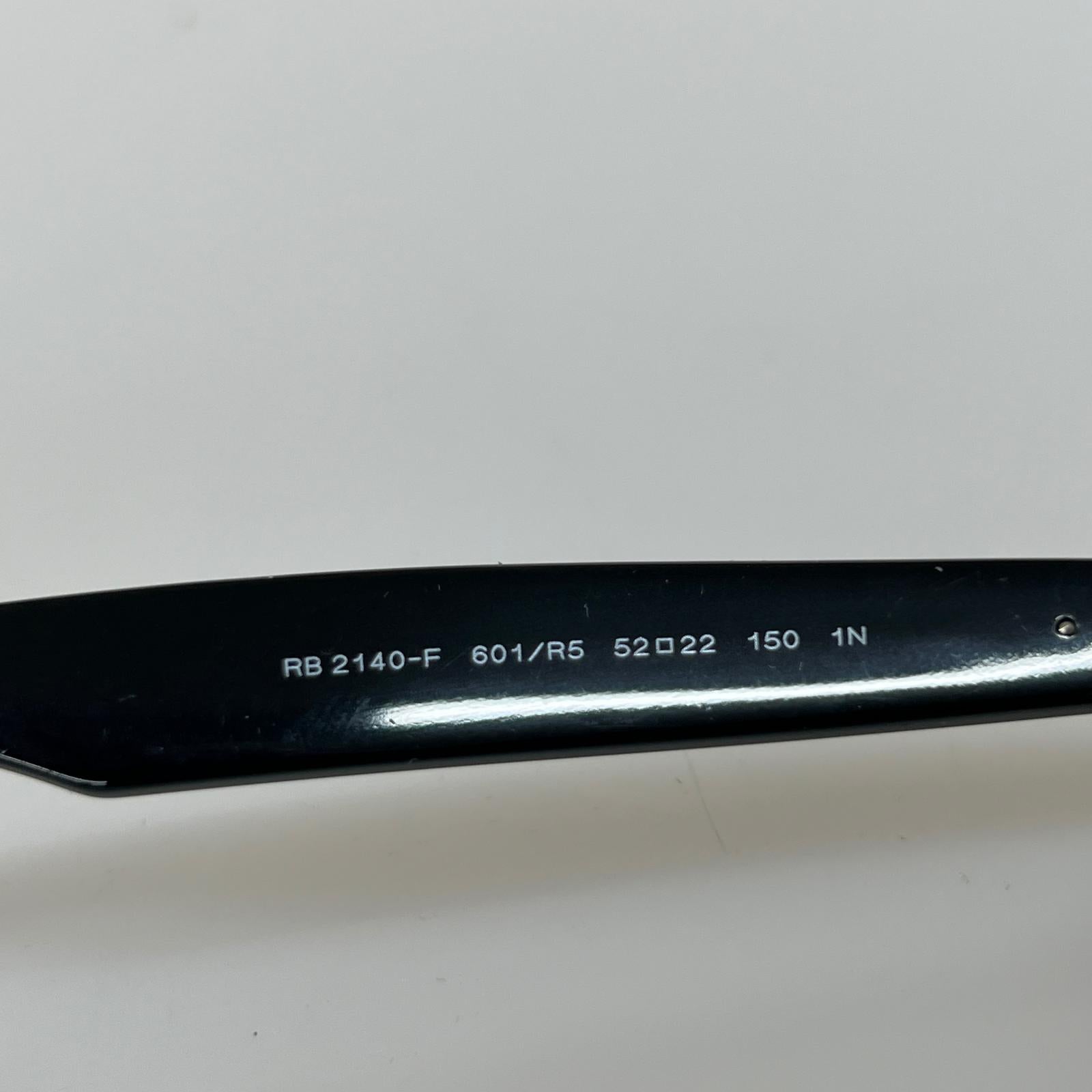 その他アクセサリー WAYFARER RB2140-F 601/R5 ライトグレー 鼻当てカスタム ブラック