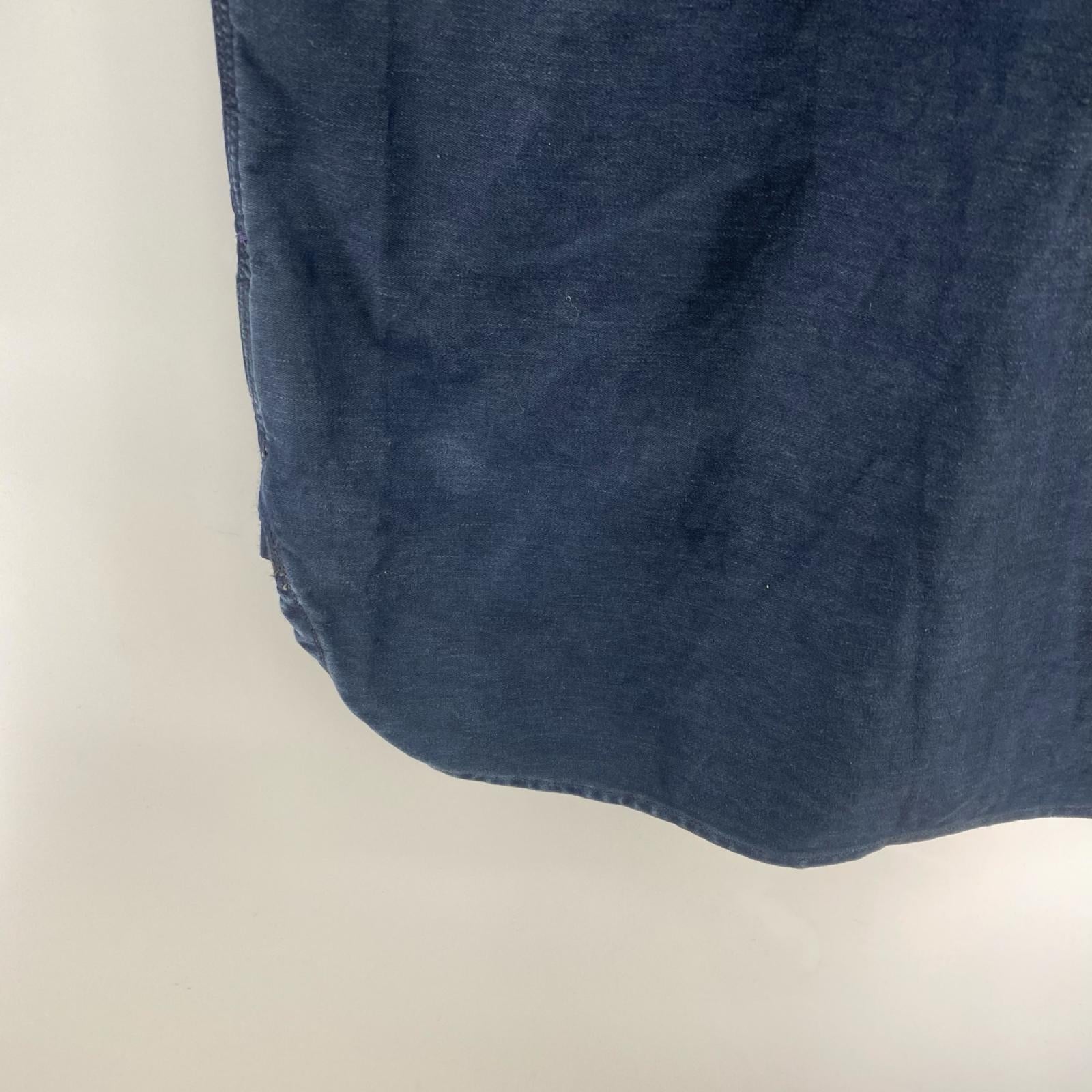 長袖シャツ コットンリネン Cameron シャツ (L) 782928523001 L ネイビー