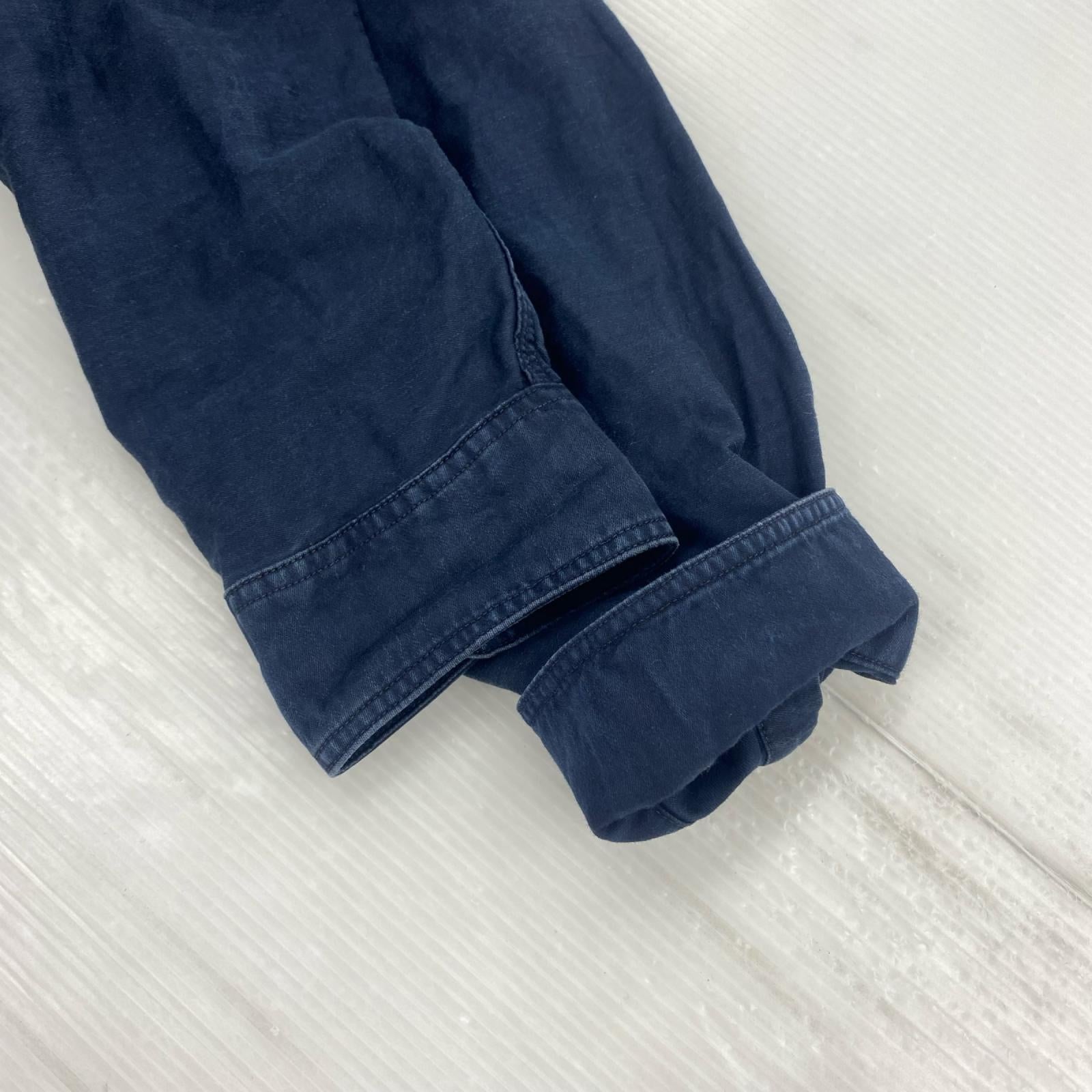 長袖シャツ コットンリネン Cameron シャツ (L) 782928523001 L ネイビー
