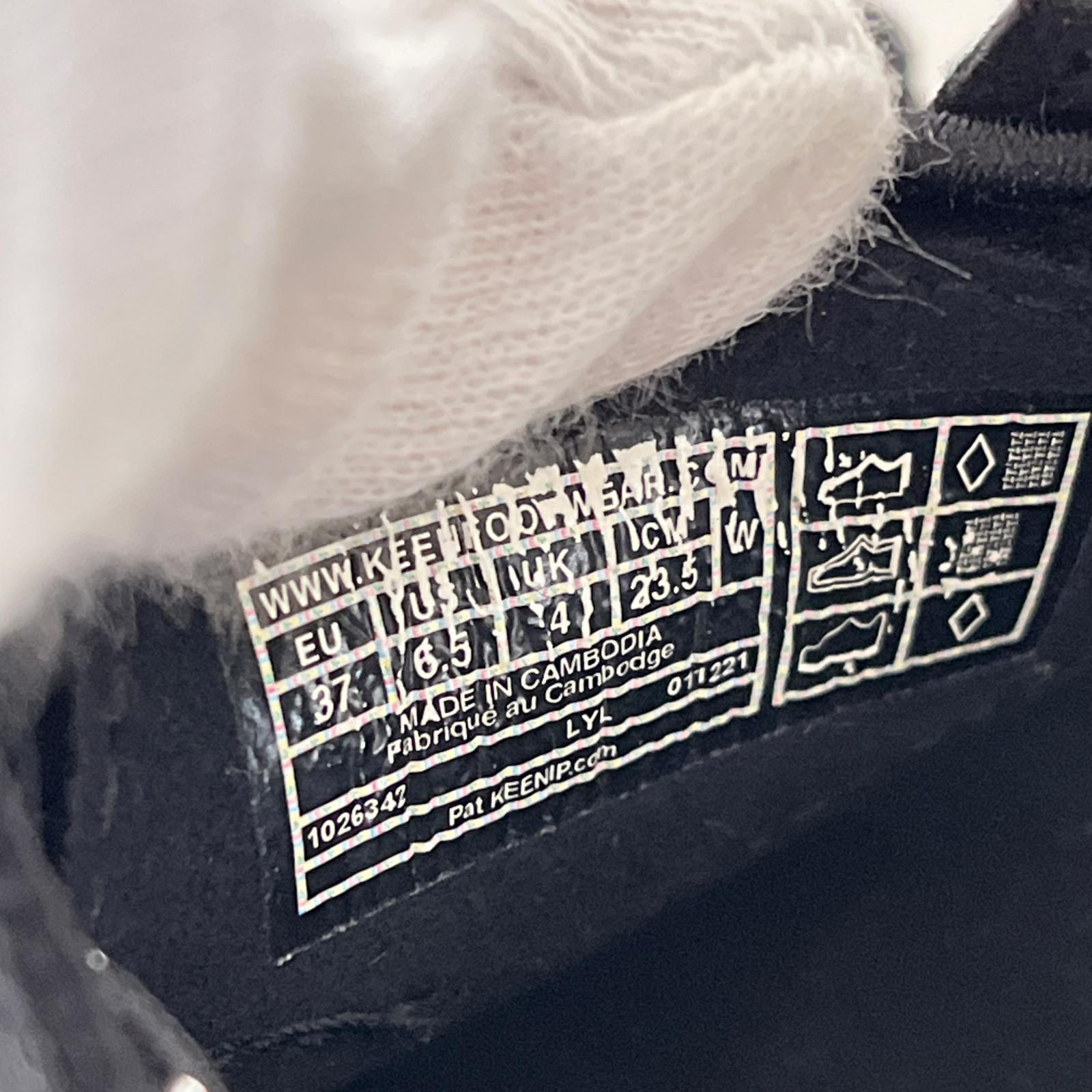 その他靴 KEEN UNEEK BLACK/SILVER 23.5cm ブラック 23.5cm (US5 1/2 UK5 EU37) ブラック