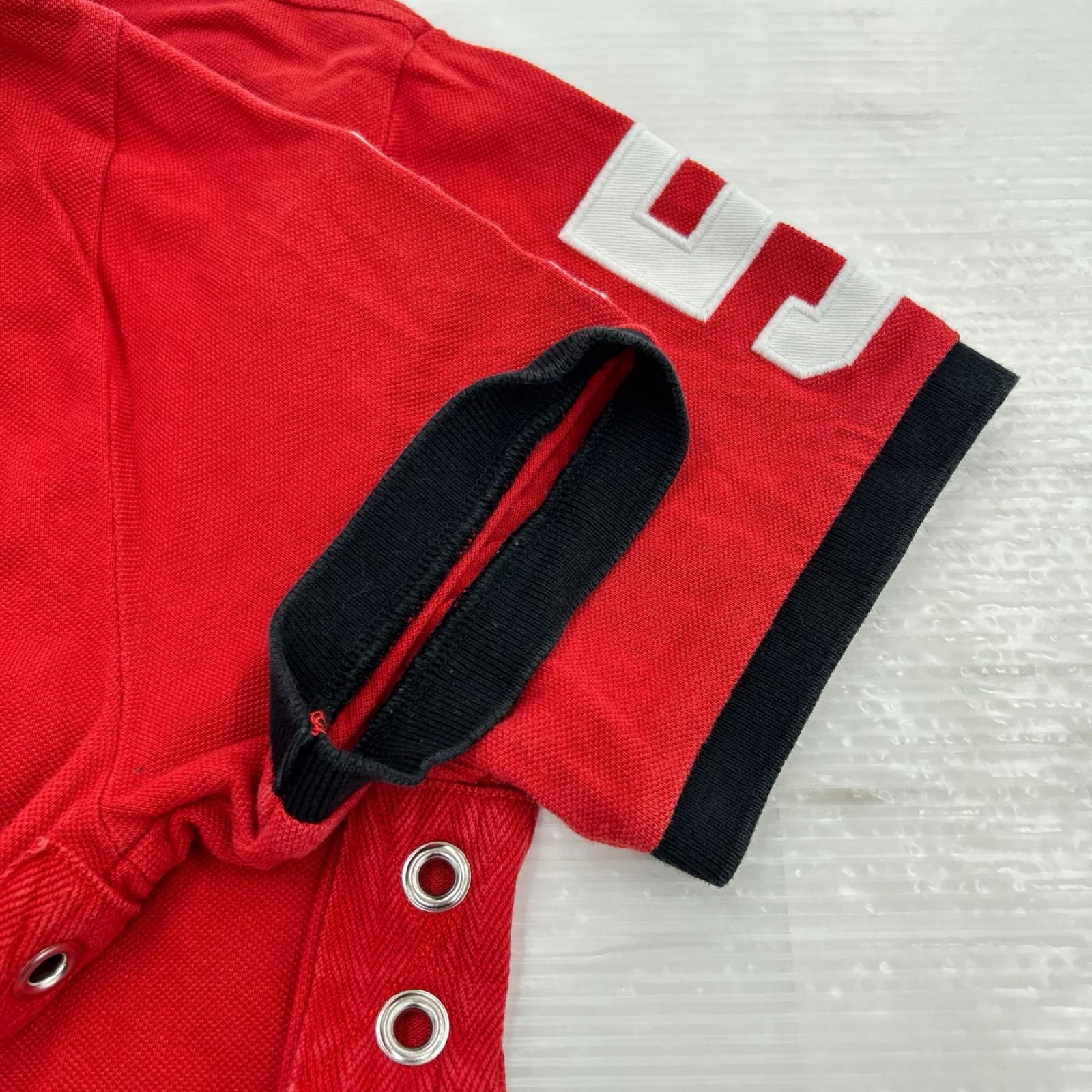 ポロシャツ ビッグポニー MILAN 赤 (S) S レッド