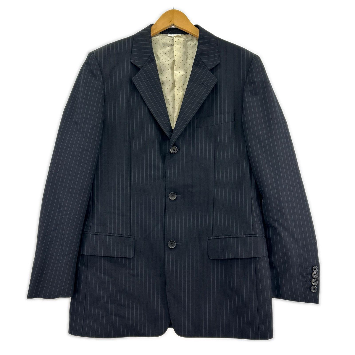 テーラードジャケット HOMME DEUS ストライプ テーラードジャケット M