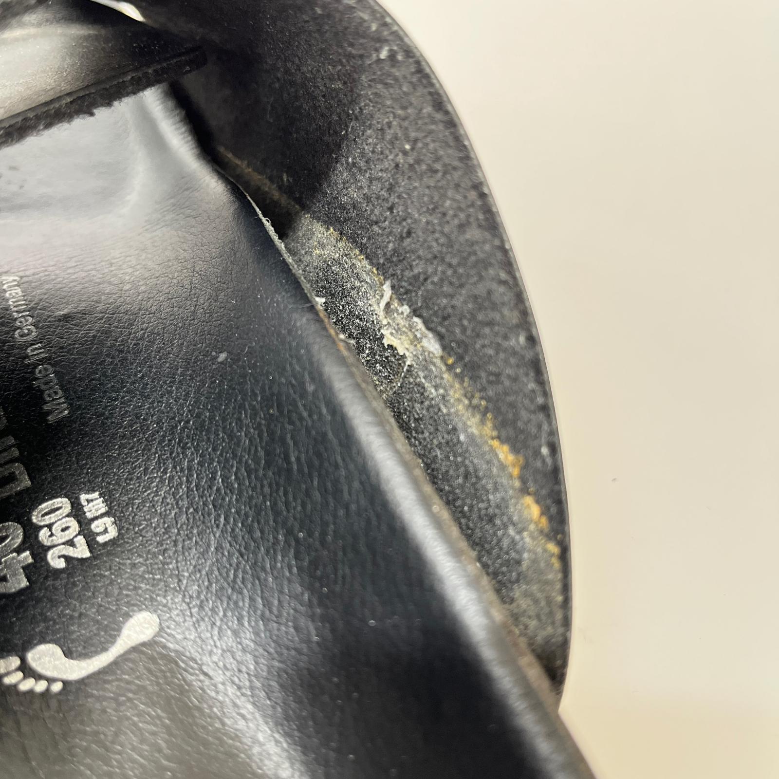 サンダル UNITED ARROWS別注 ZURICH レザー BLK (26.0) 26 ブラック