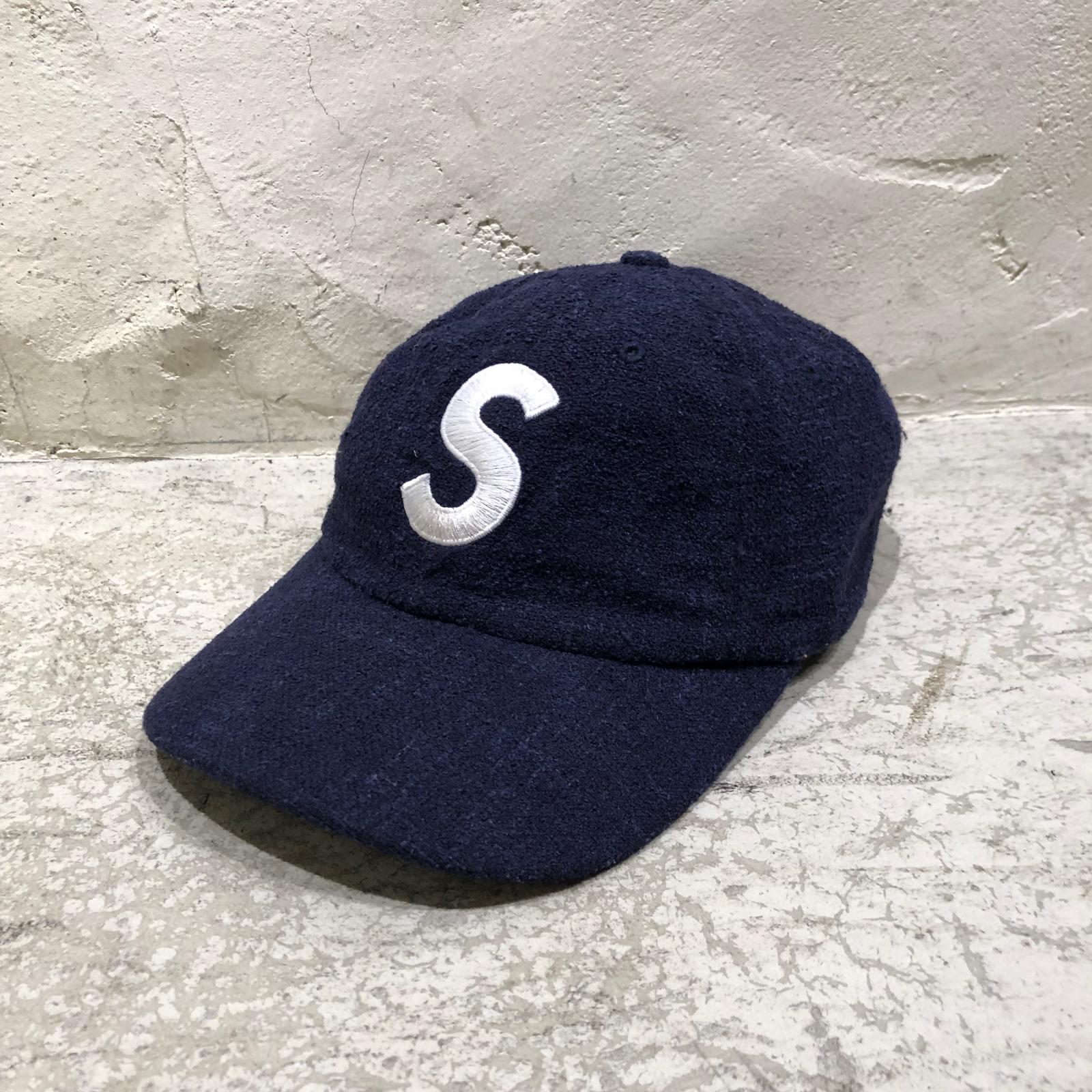 キャップ × Loro Piana 21ss パイル Sロゴ 6パネルキャップ