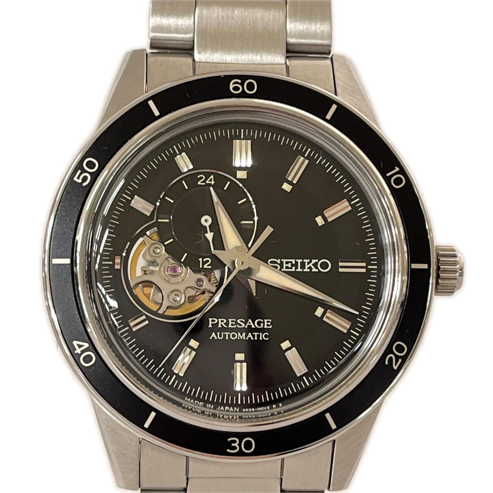 腕時計 PRESAGE AUTOMATIC ブラック