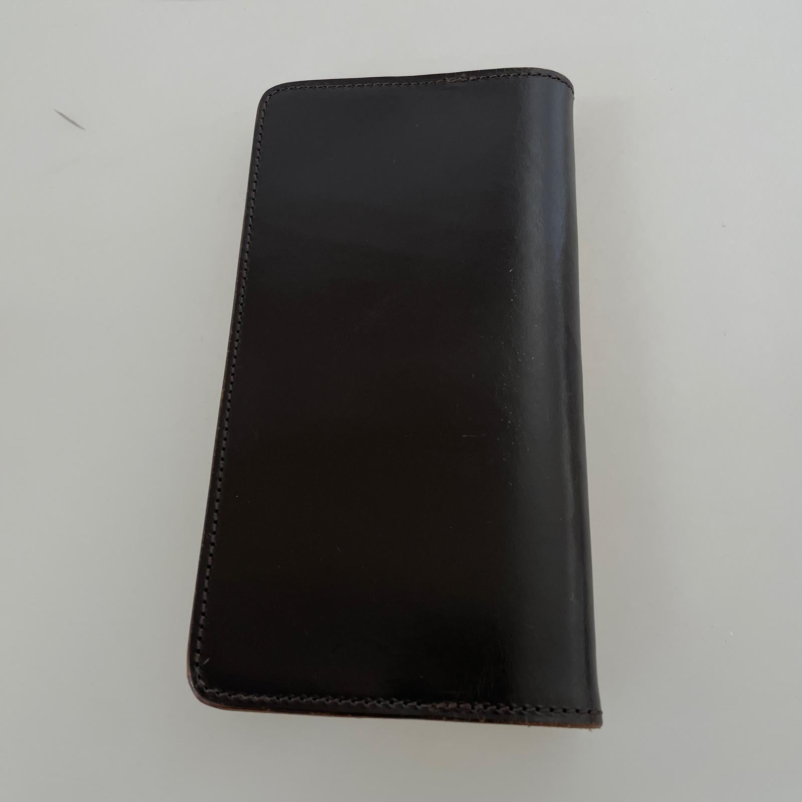 長財布 BILL CORDOVAN ブラウン