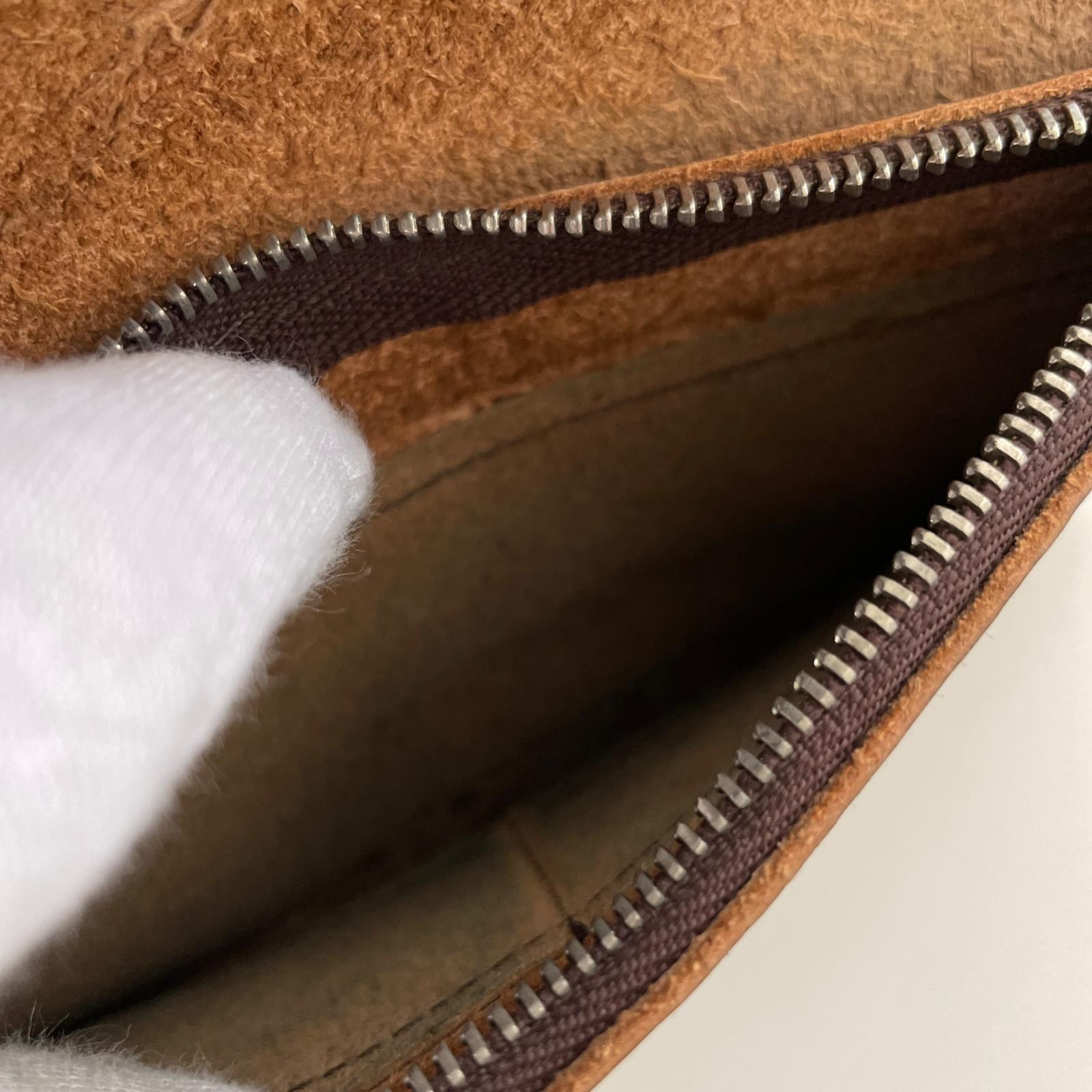 長財布 BILL CORDOVAN ブラウン