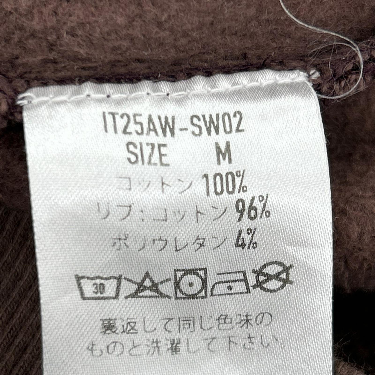 スウェット ICE&TECHO プリント ブラウン (M) M ブラウン