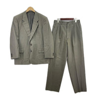 セットアップ homme deux ウール グレー L L グレー