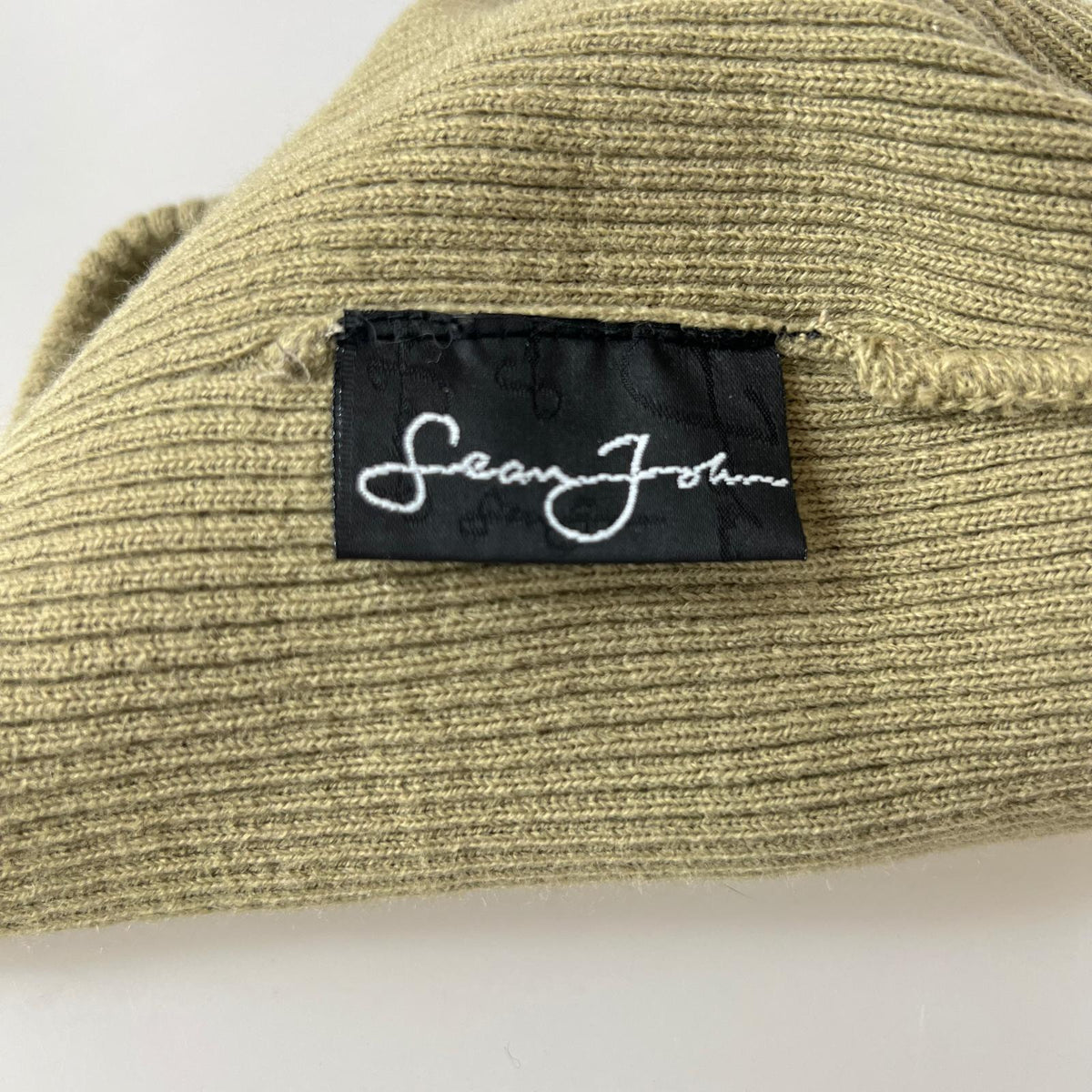 ニットキャップ Sean John カーキ