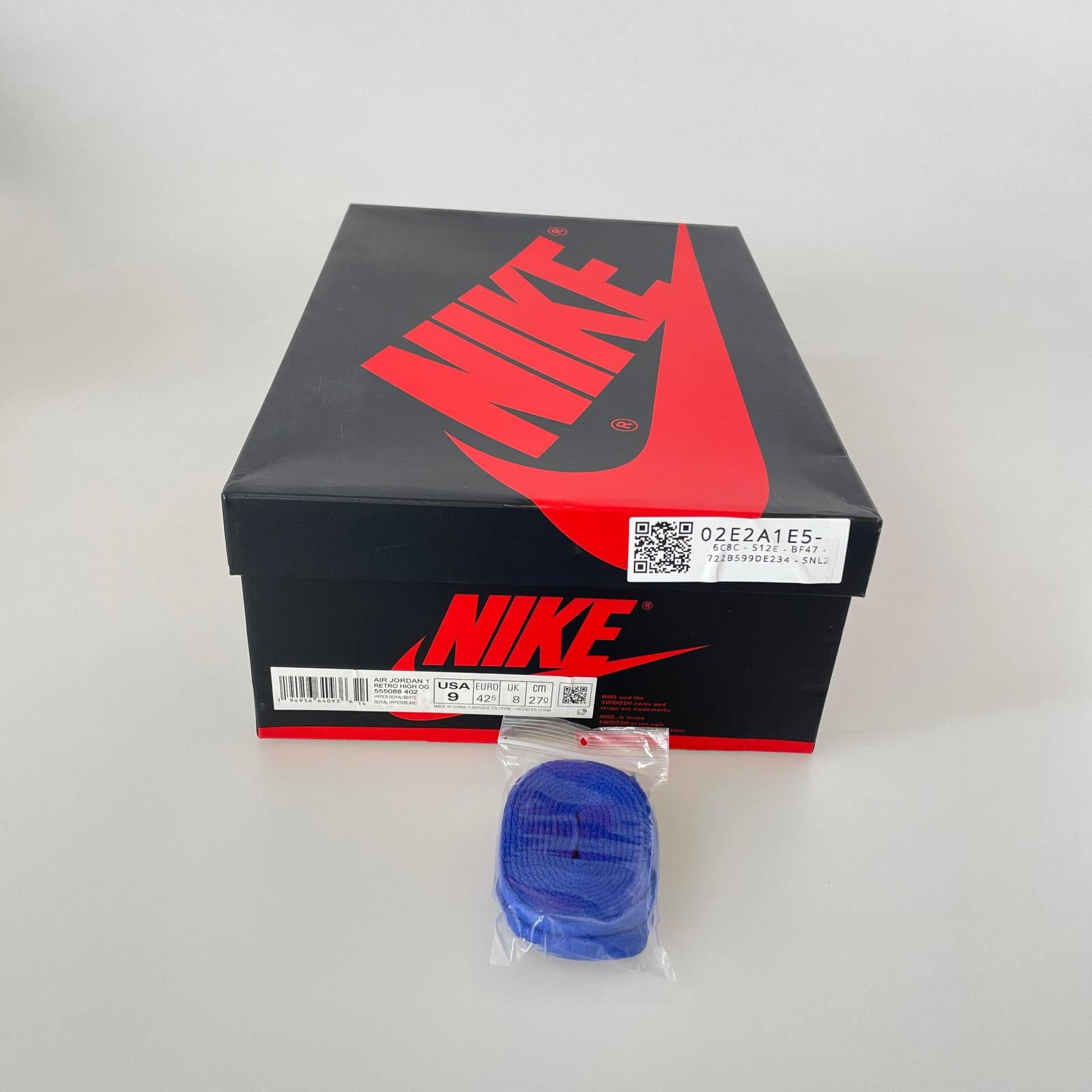 スニーカー Air Jordan 1 High OG Hyper Royal 27.0cm 27cm (US9 UK8 1/2 EU44)