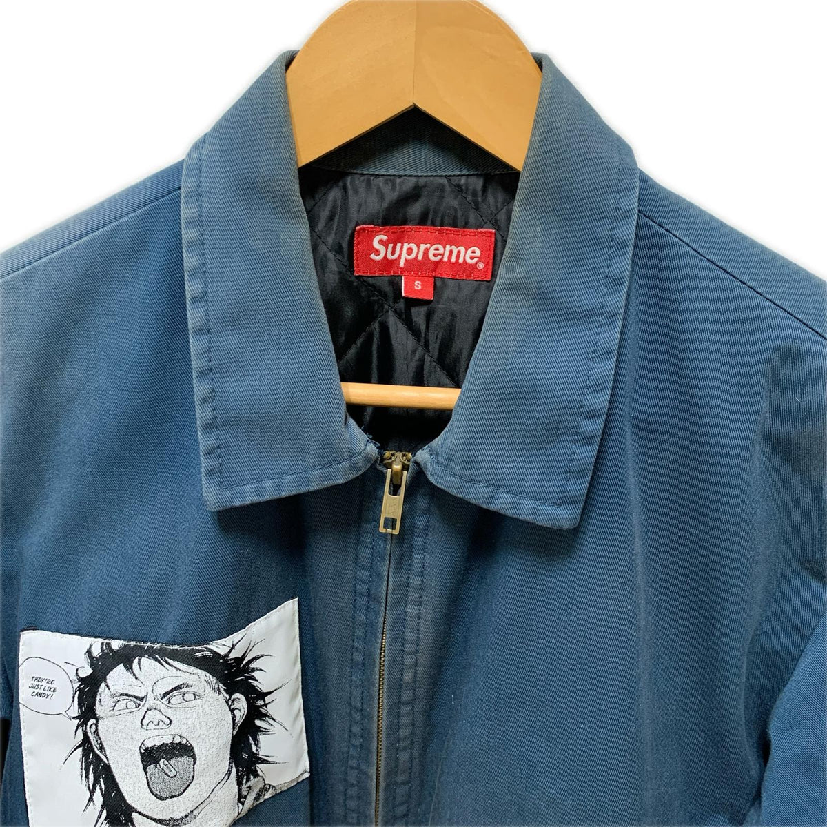 ブルゾン Supreme×AKIRA 17AW Work Jacket ワークジャケット S ネイビー S