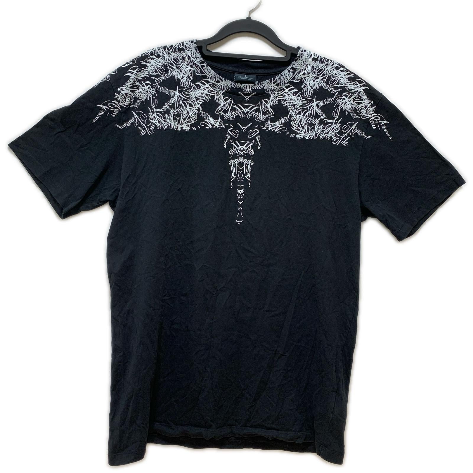 半袖Tシャツ MARCELO BURLON グラフィックプリントTee L ブラック L ブラック