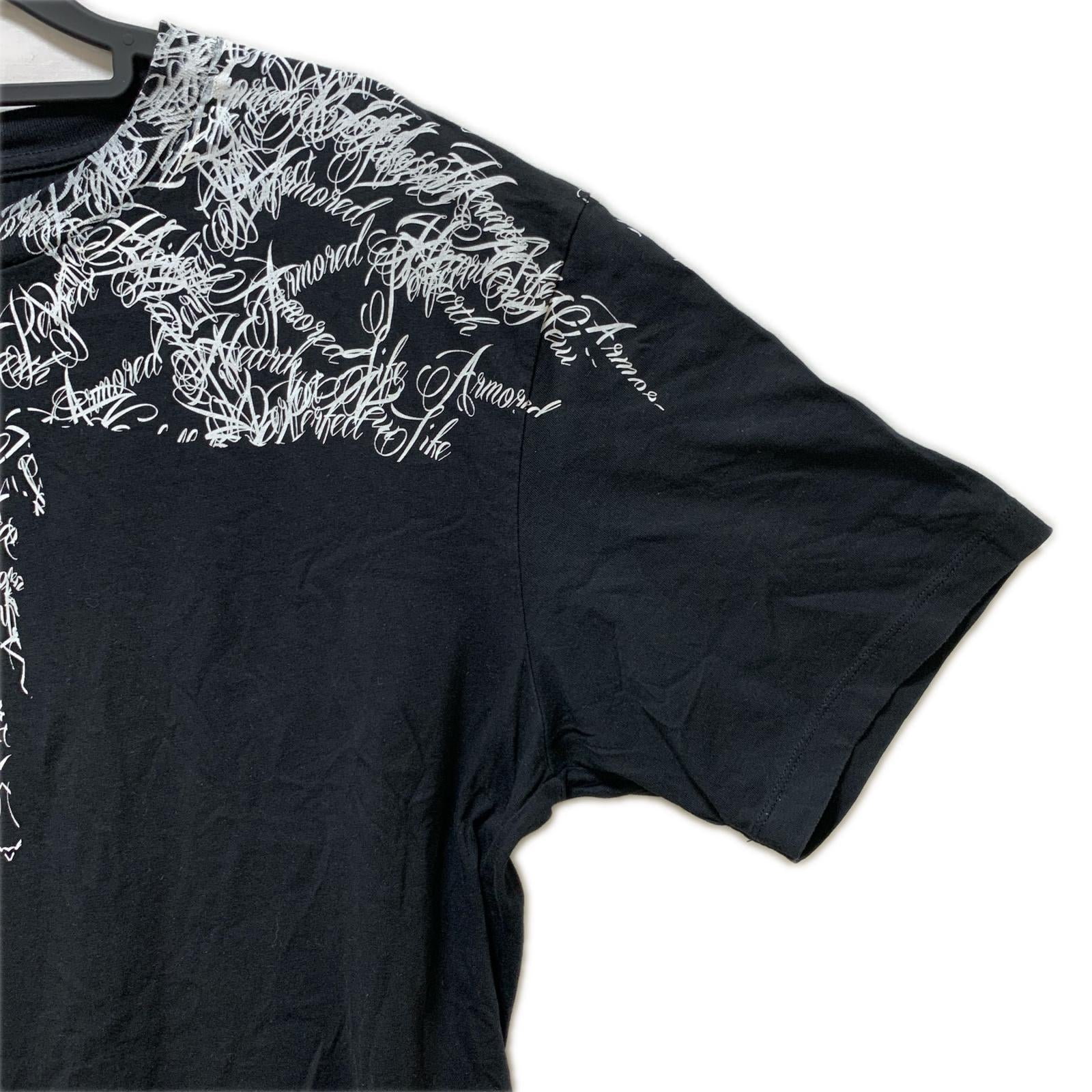 半袖Tシャツ MARCELO BURLON グラフィックプリントTee L ブラック L ブラック