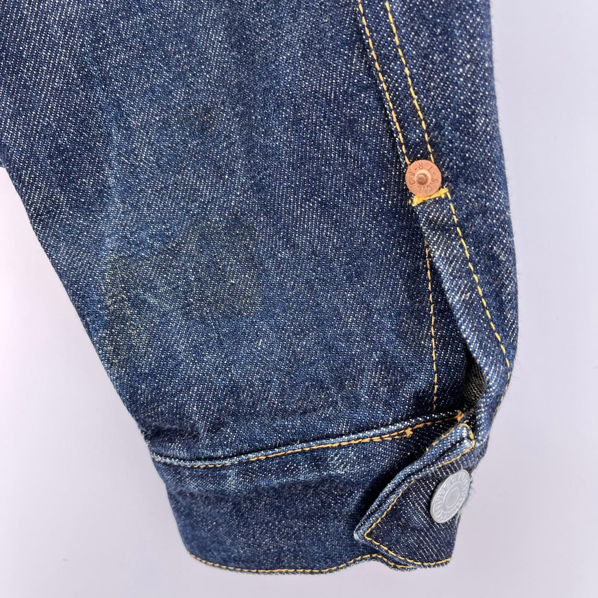 デニムジャケット フロントジッパー Lot.1508 38