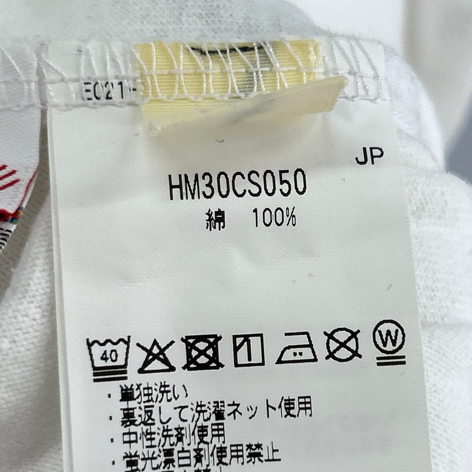長袖Tシャツ HEART BADGE L/S T-SHIRT 白 (L) L ホワイト