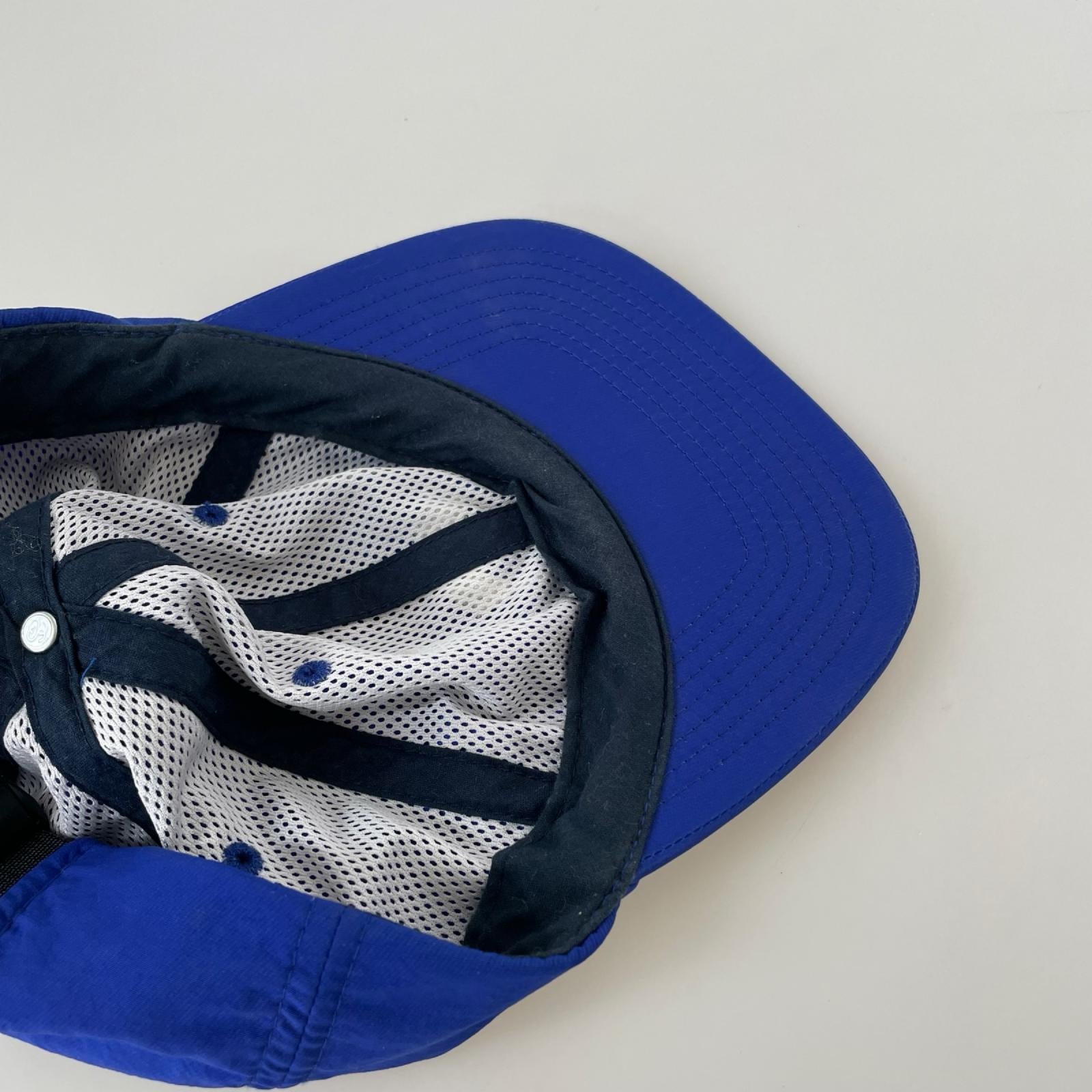 キャップ STOCK NYLON STRAPBACK CAP 青