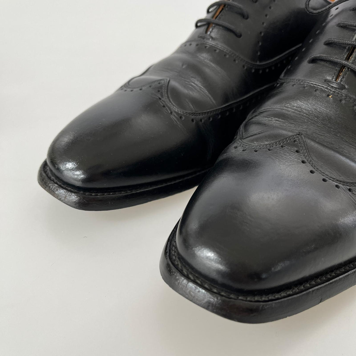 シューズ SCOTCH GRAIN ドレスシューズ ウウィングチップ 黒 (25.5cm) ブラック
