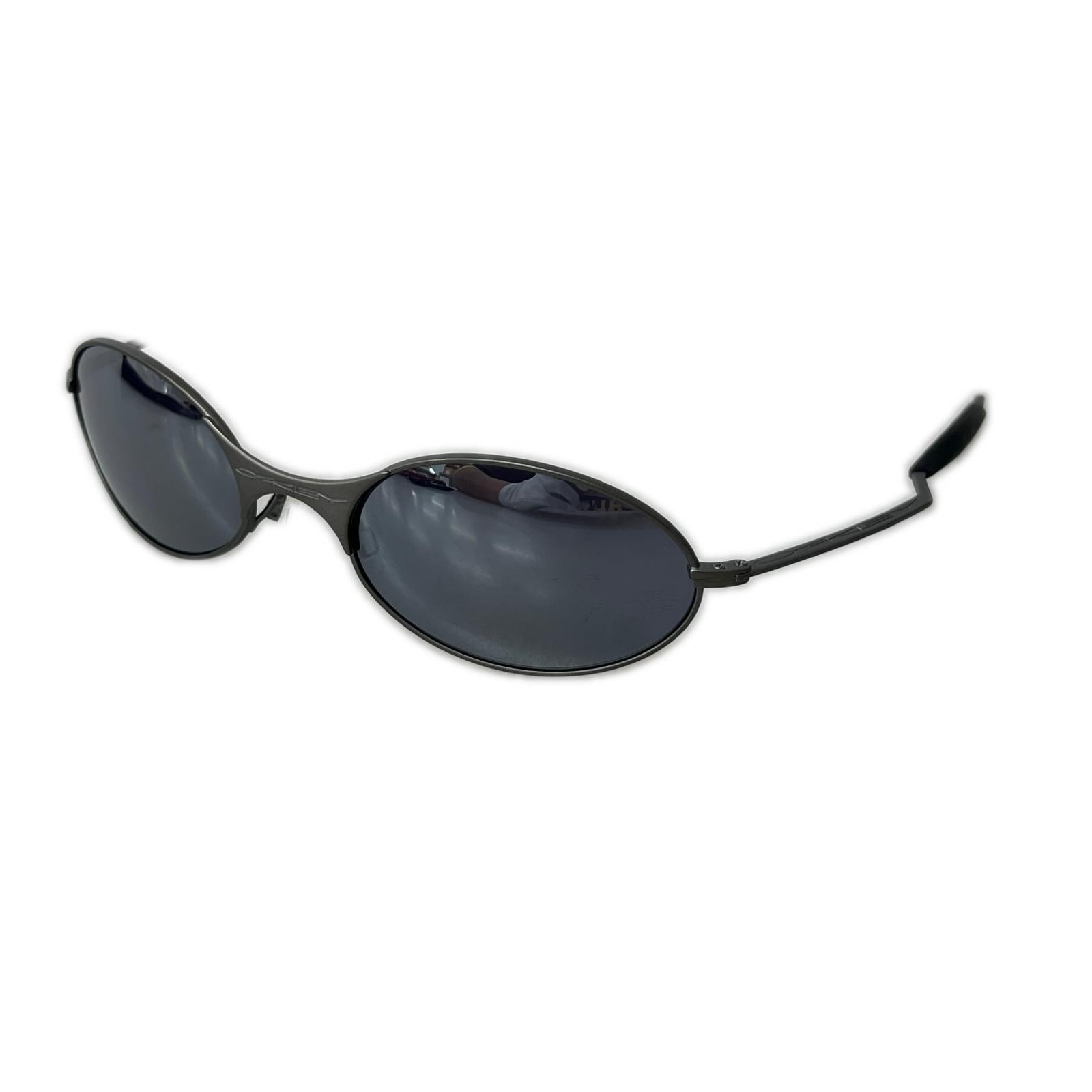 その他アクセサリー OAKLEY 00s E-Wire スポーツ サングラス シルバー
