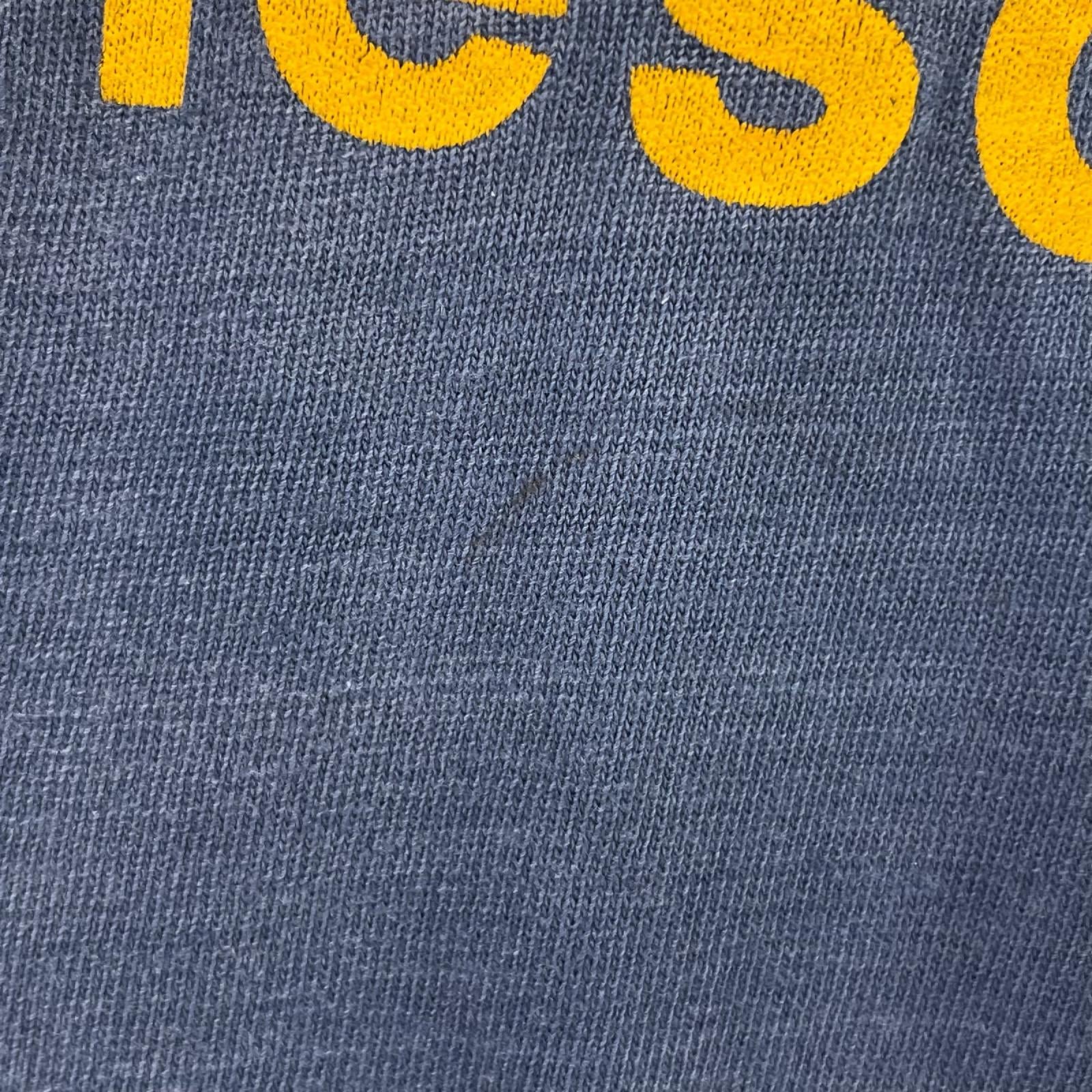 半袖Tシャツ Champion 80s minnesota フットボールTEE M ブルー