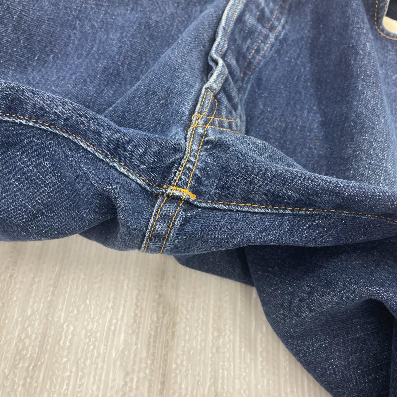 デニムパンツ 501XX 98年製 USA製 ダメージデニム 36 ブルー