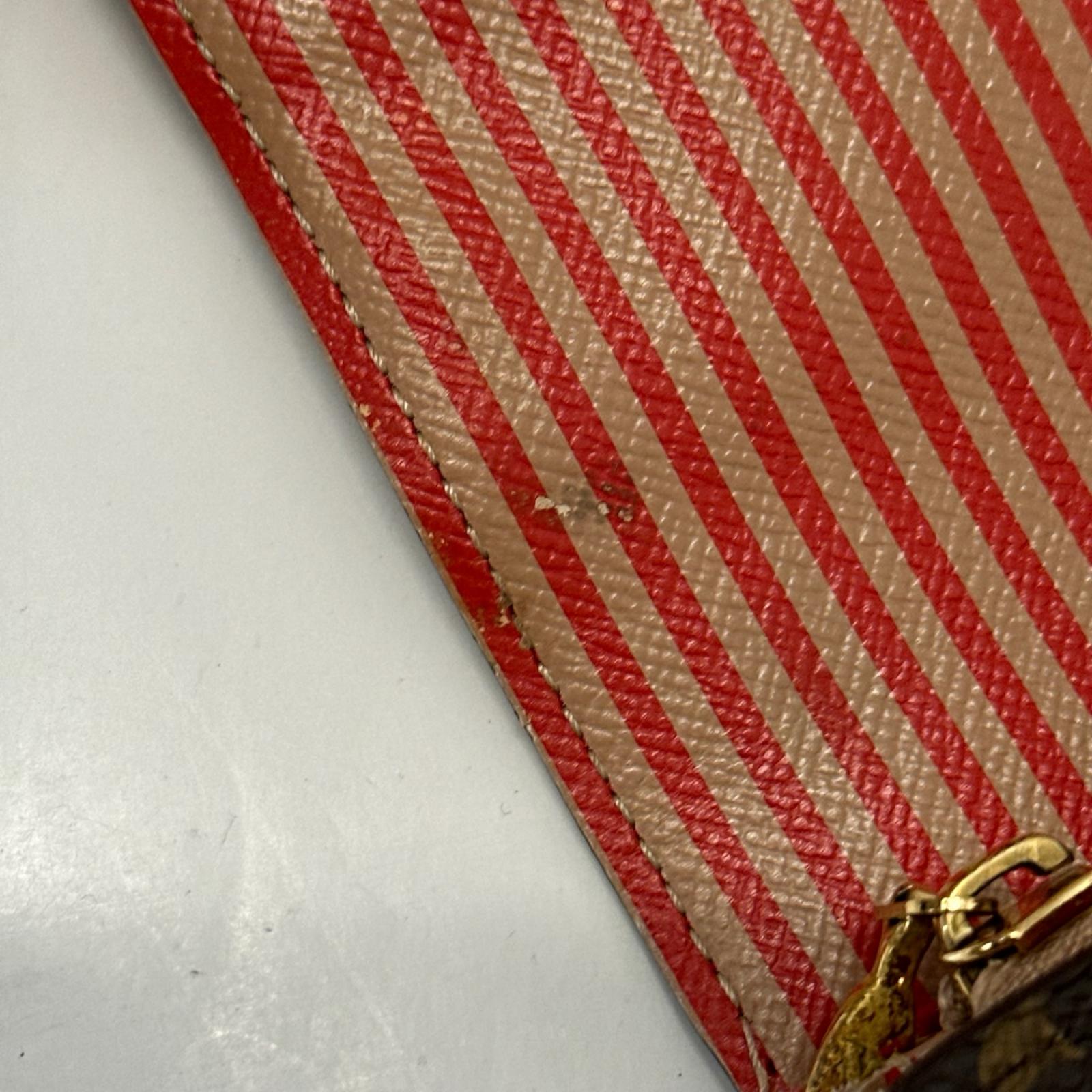 LOUIS VUITTON モノグラム ポルトフォイユ・サラ トランク M60415