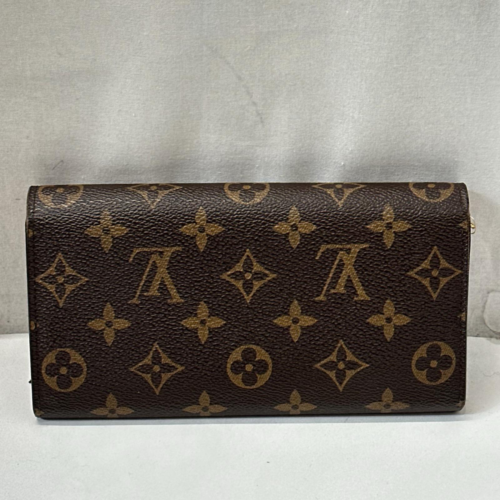 LOUIS VUITTON モノグラム ポルトフォイユ・サラ トランク M60415