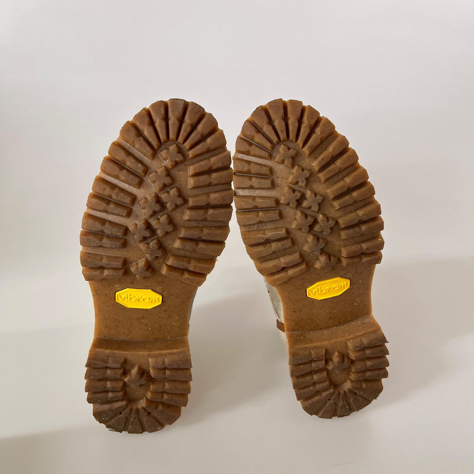 ブーツ Timberland キャンバス チャッカブーツ ベージュ
