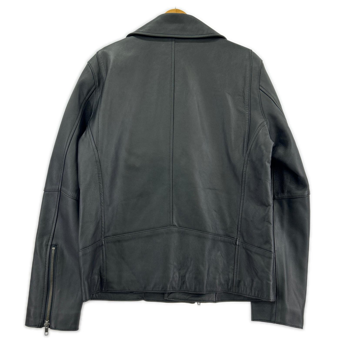 ライダースジャケット ラムレザーダブルライダース BLK 2 2 ブラック