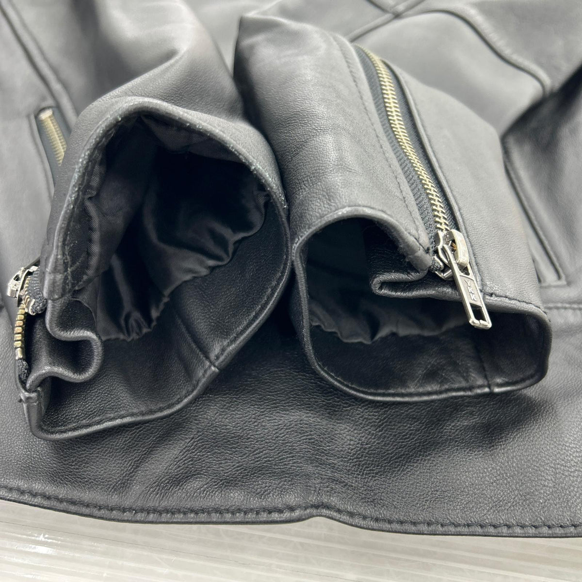 ライダースジャケット ラムレザーダブルライダース BLK 2 2 ブラック