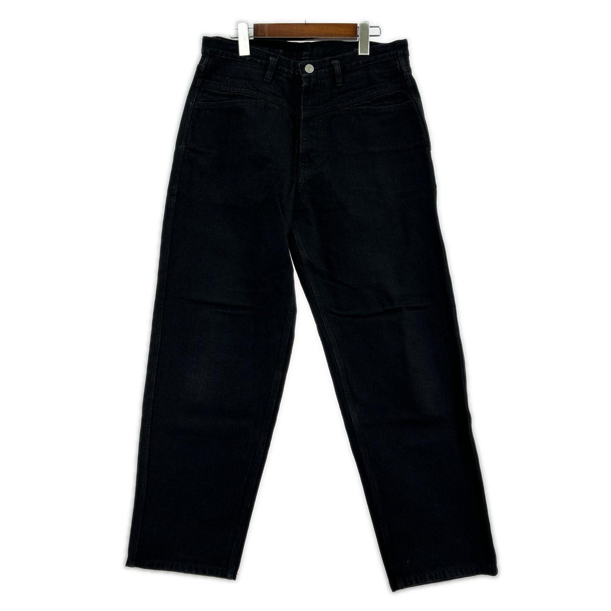 パンツ C03-03005/25AW/ブラックテーパードデニム/黒/1 1 ブラック