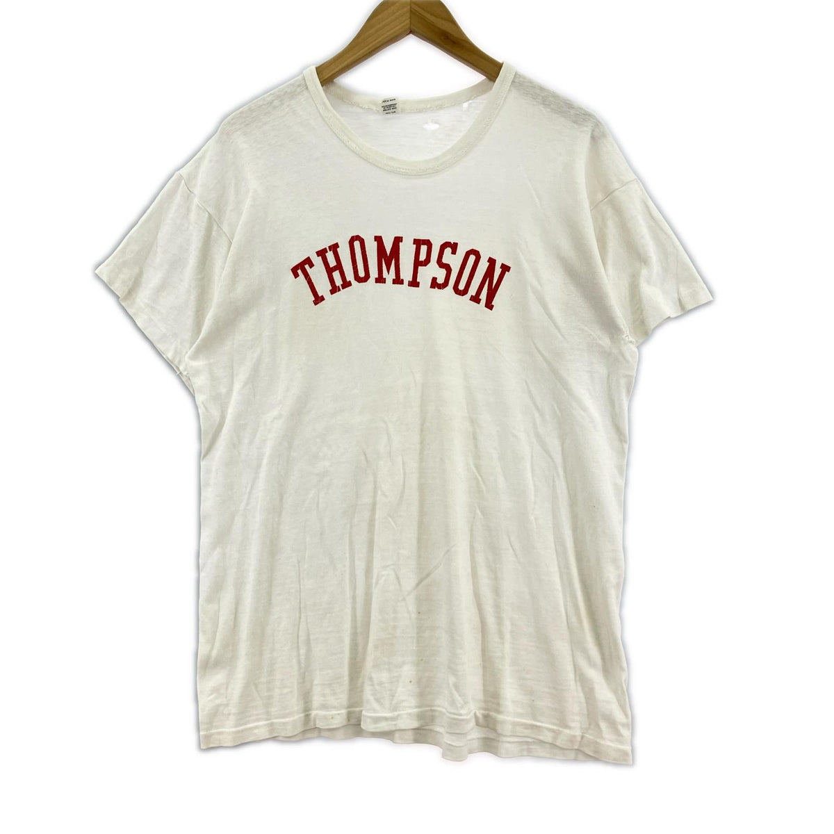 半袖Tシャツ 60s RUSSELL THOMPSON ホワイト (XL) ホワイト