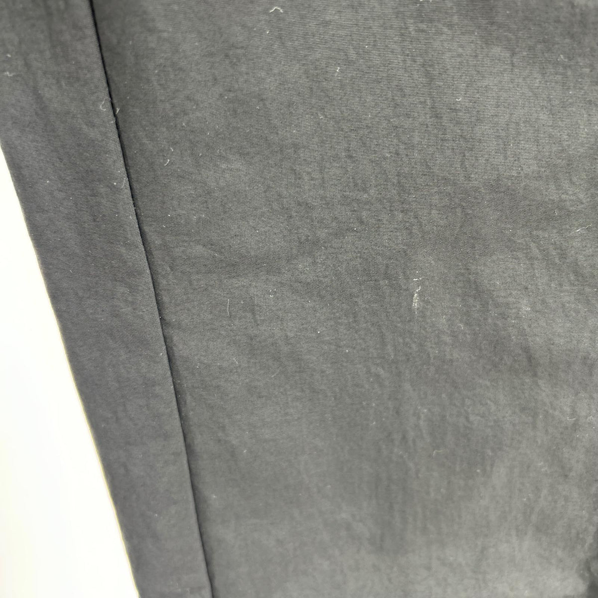 パンツ ミッドライズ オープンヘム 黒 (XL) ブラック
