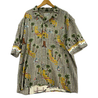 半袖シャツ REYN SPOONER 総柄(XL)