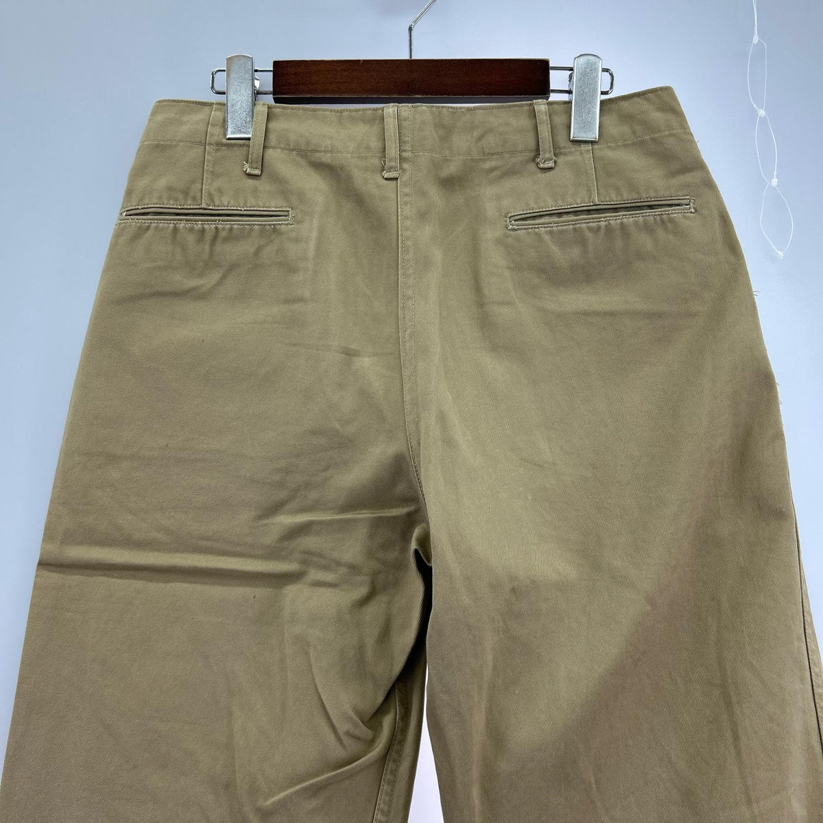 パンツ 40S US ARMY メタルボタン M-41 チノパン BEG W31 ベージュ