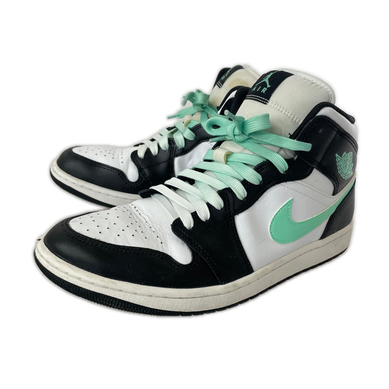 スニーカー AIR JORDAN 1 MID Green Glow 29cm 29cm (US11 UK10 1/2 EU48)