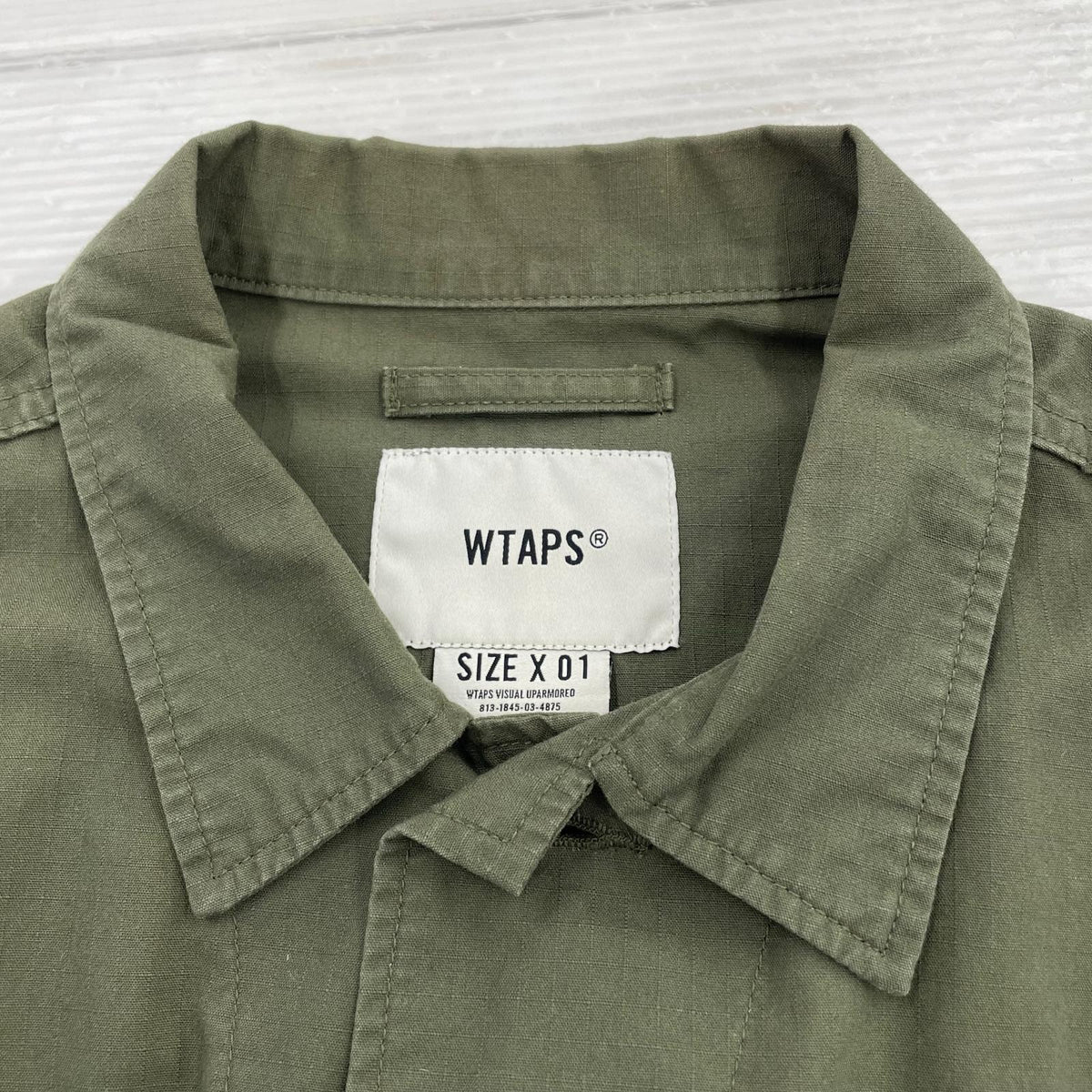 長袖シャツ GUARDIAN JACKET COTTON RIPSTOP (1) 1 グリーン