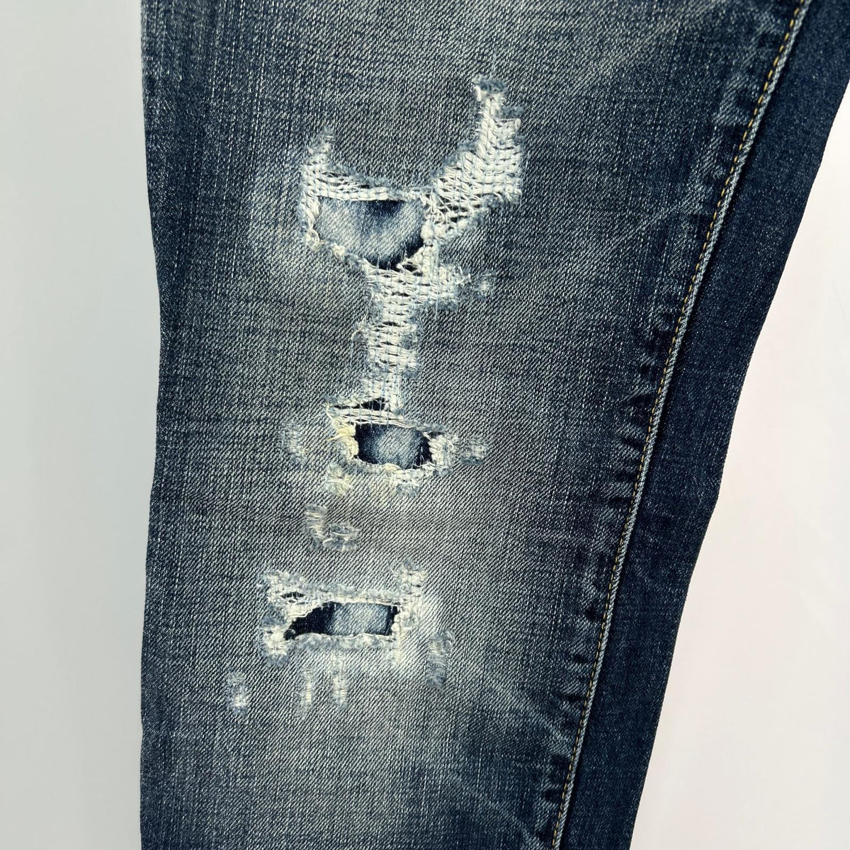 デニムパンツ SLIM JEAN 46 ブルー