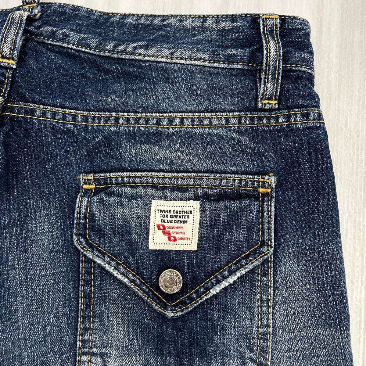 デニムパンツ SLIM JEAN 46 ブルー