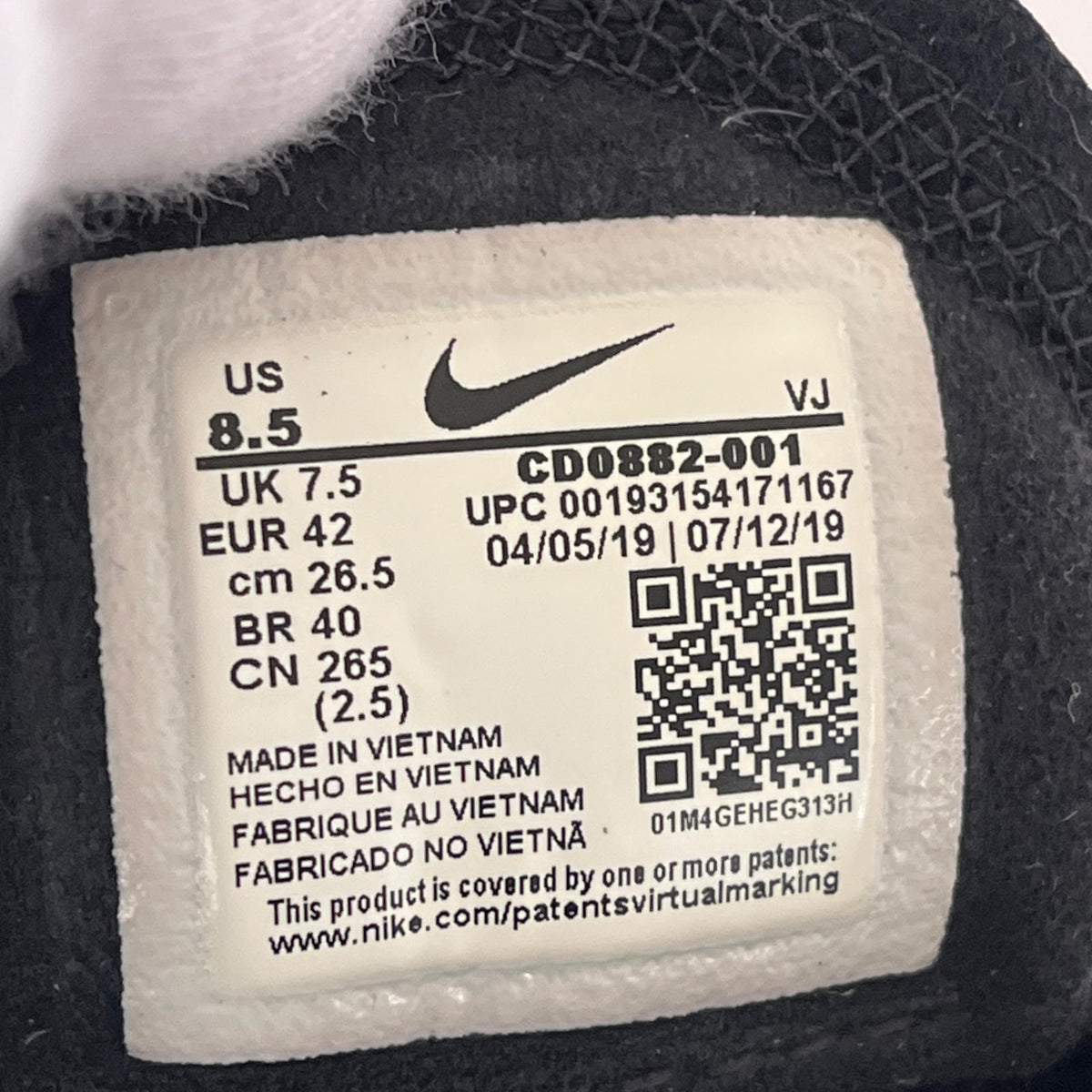 スニーカー Nike Air Max Plus "Decon Black"/26.5㎝ 26.5cm (US8 1/2 UK8 EU43) ブラック