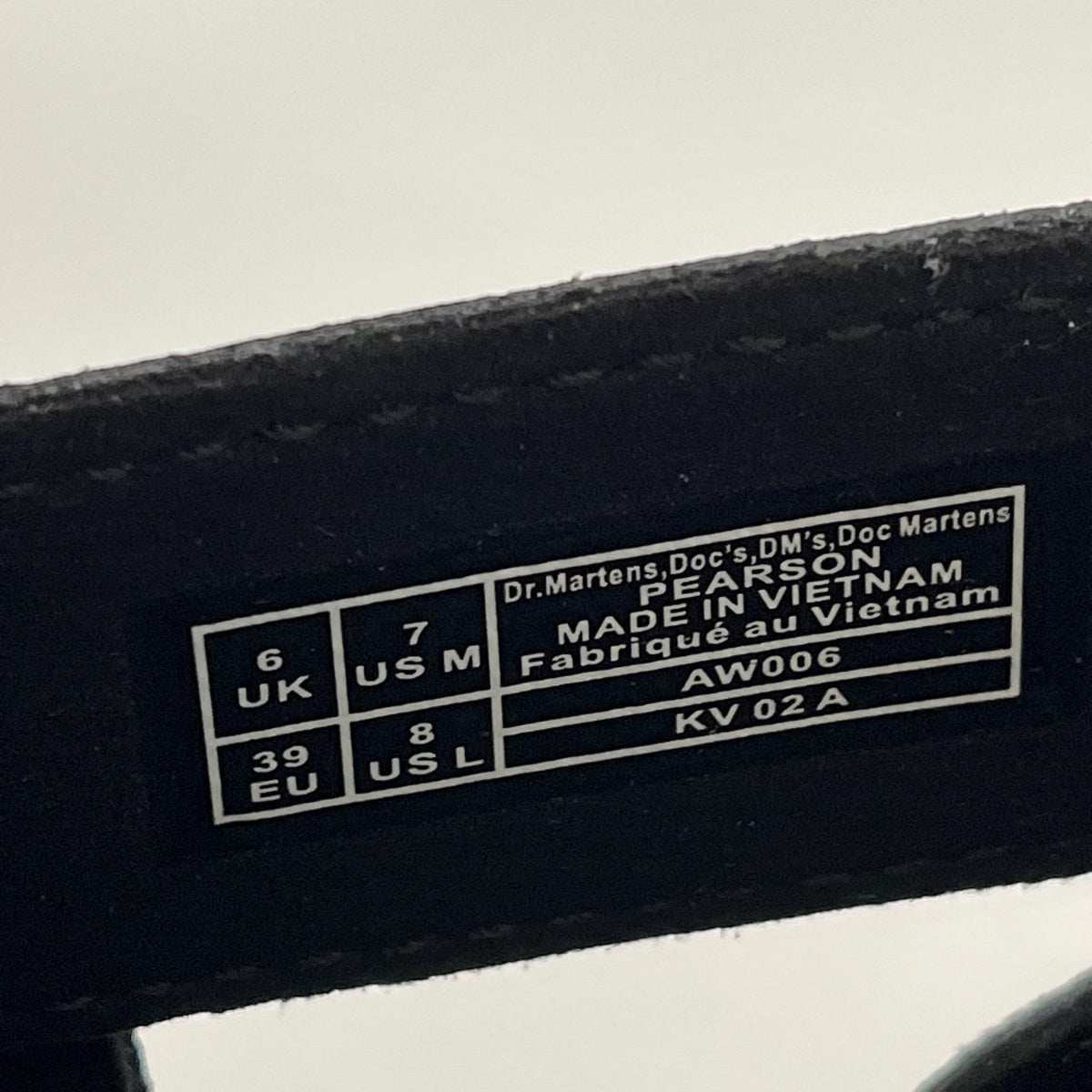 その他靴 Dr.Martens Pearson 31574001 黒 (UK6) ブラック