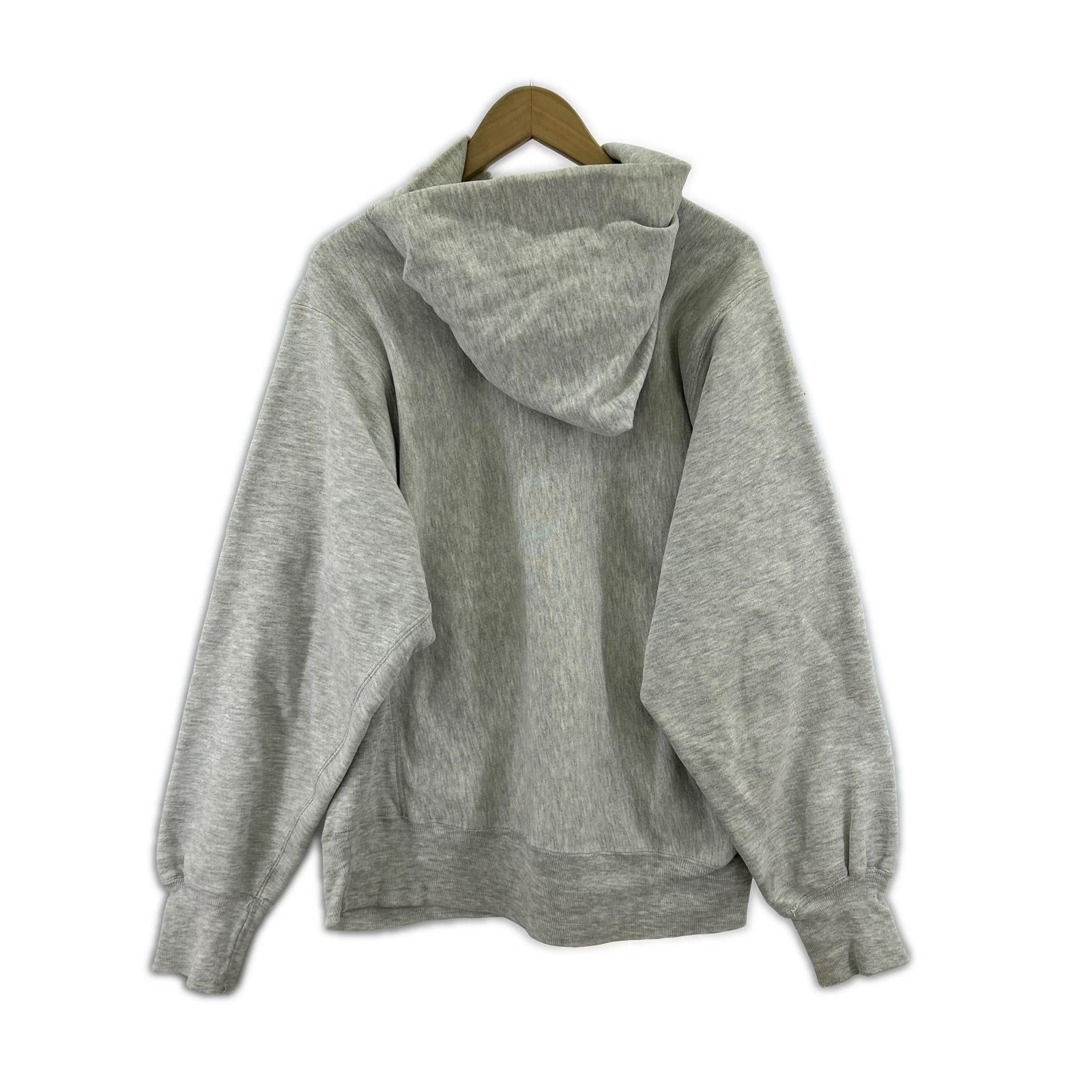 パーカー × Champion RW グレー ボロ グレー