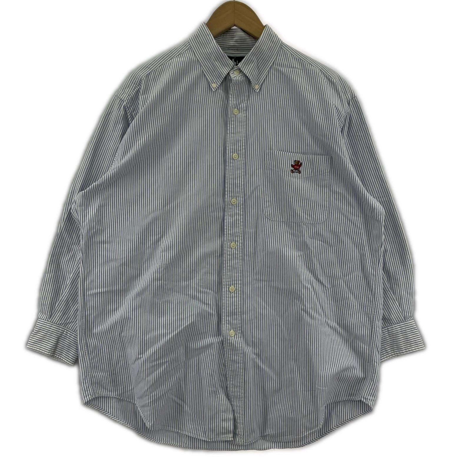 長袖シャツ POLO RALPH LAUREN ストライプ シャツ L