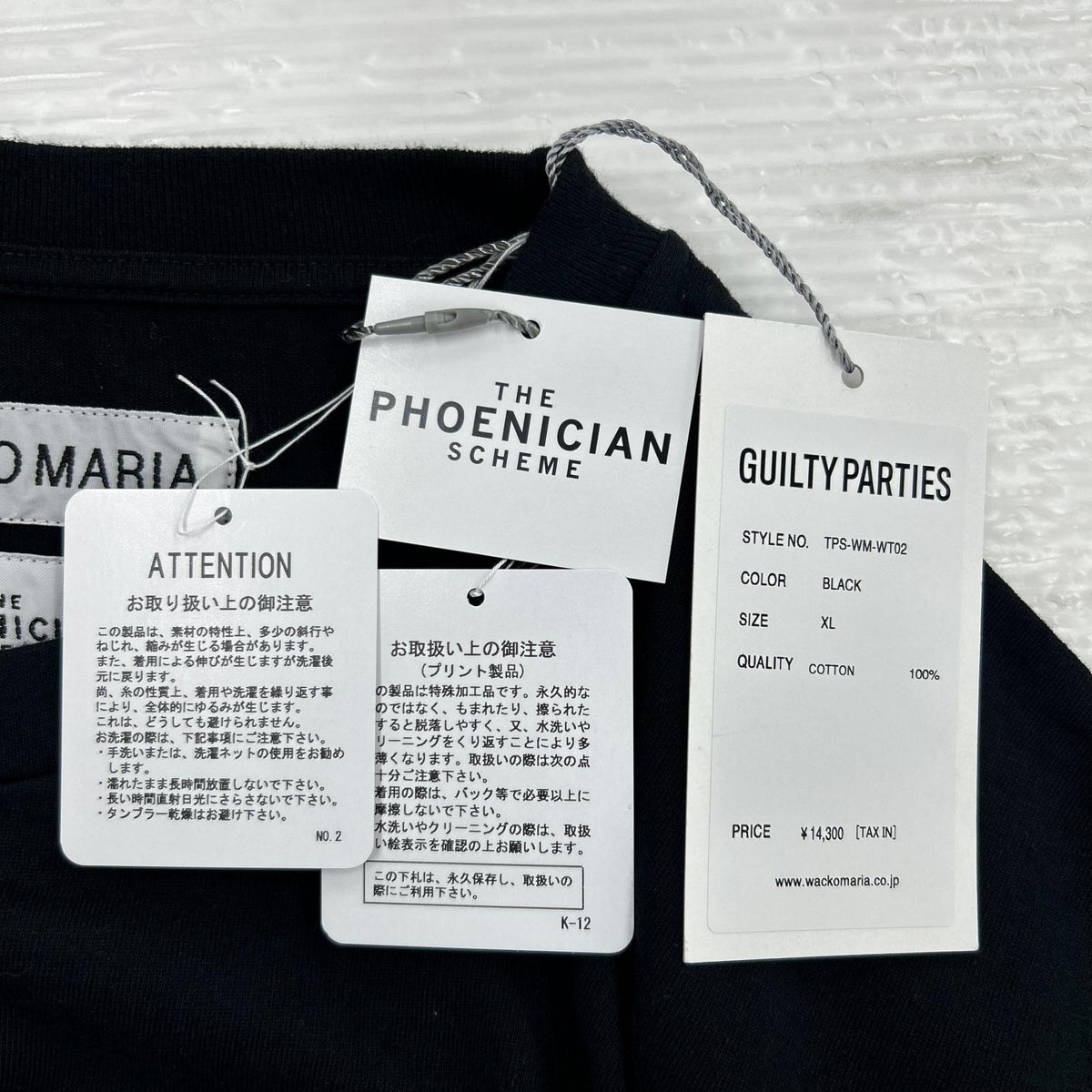 半袖Tシャツ THE PHOENICIAN SCHEME XL ブラック